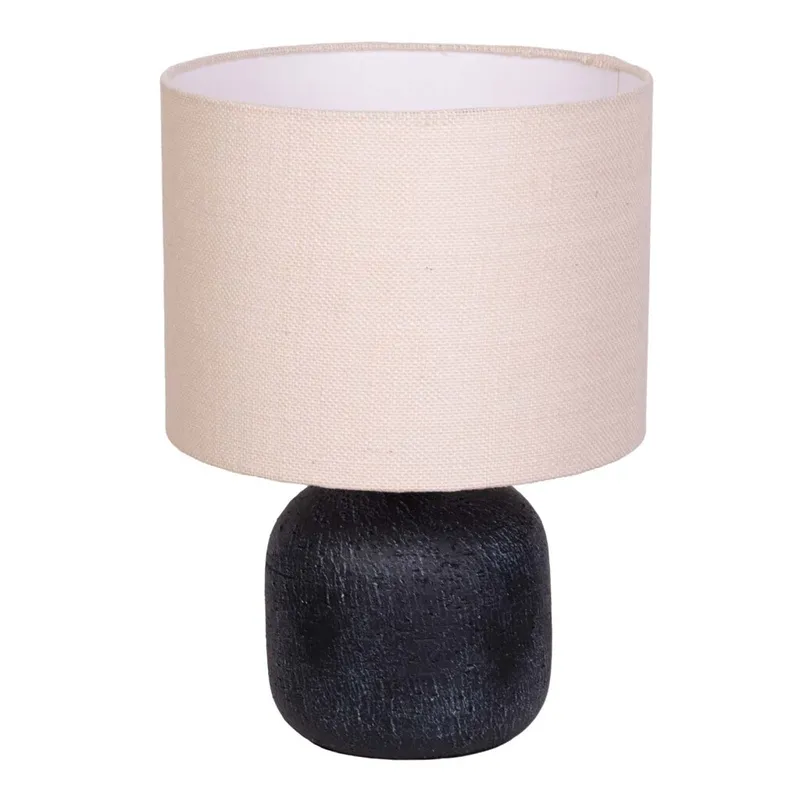 Lámpara De Mesa Ml2591 Gris Cerámica Ml259182 en Gris - Lámparas de mesa, Uruguay | Divino