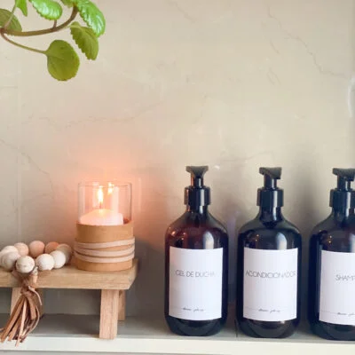 Kit decorativo con banquito, vela y decenario - Decoración, Uruguay | Dreams On Time, vista 3