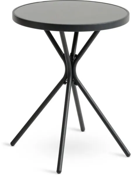 Mesa de balcón RADSTRUP Ø60 negra en Negro - Muebles para el exterior, Uruguay | JYSK