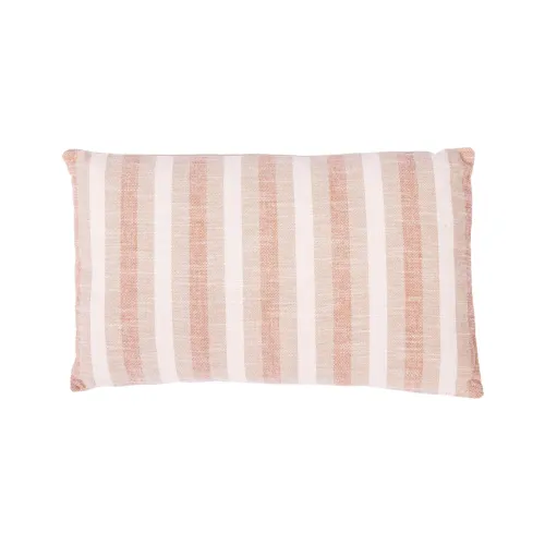 Almohadon Algodon Natural-beige Tres Rayas Beige en Beige - Textiles, Uruguay | Divino