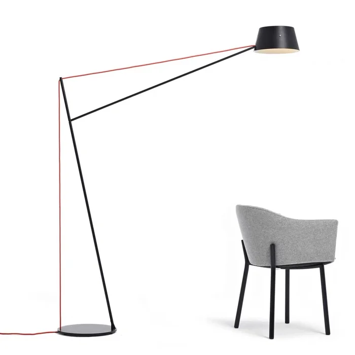 LUMINARIA REM en Negro - Lámparas de pie, Uruguay | Berlina Store, vista 4