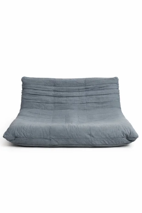 Sofá Marto, 2 Cuerpos - Gris en Gris - Sillones y sofás, Uruguay | Indian