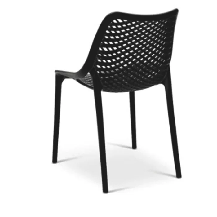 Silla Nantes interior exterior Negro - Butacas, banquetas y puffs, Uruguay | Decotech, vista 5