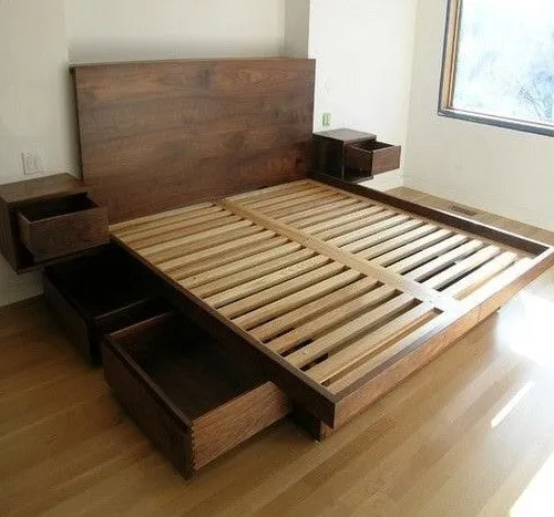 Cama Flotante - Dormitorio, Uruguay | Treehouse Deco