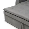 Sofá Cama Londres - Tela Microfibra - TC1011 (Grafito) en Gris - Sillones y sofás, Uruguay | NYR, vista 8 de 8