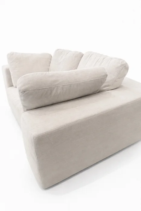 Sofá Lauren, 2 Cuerpos - Beige en Beige - Sillones y sofás, Uruguay | Indian, vista 5