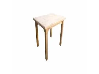 Mesa de madera pino 1.00x0.75x0.78 en Madera natural - Mesas de comedor, Uruguay | Que Sal Muebleria, vista 2