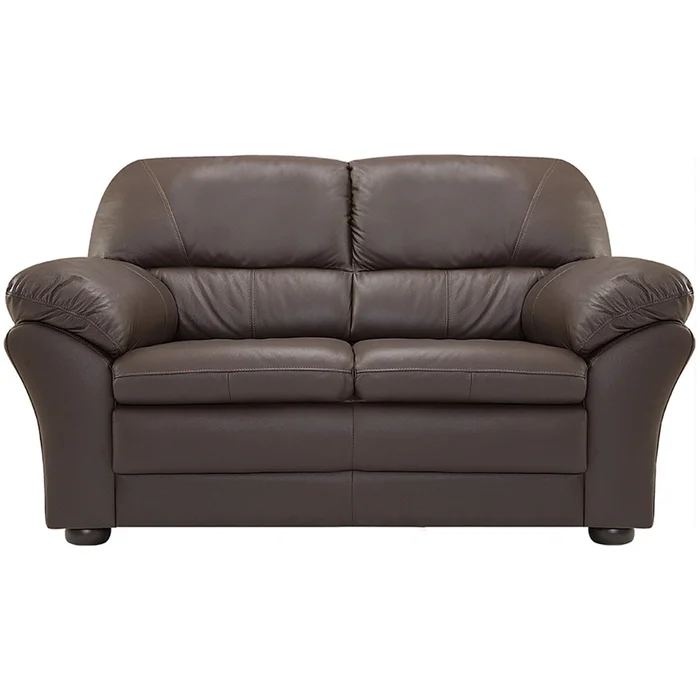 Juego de living 3+2 Cuero Natural en Marrón - Sillones y sofás, Uruguay | La Cueva Muebles, vista 4