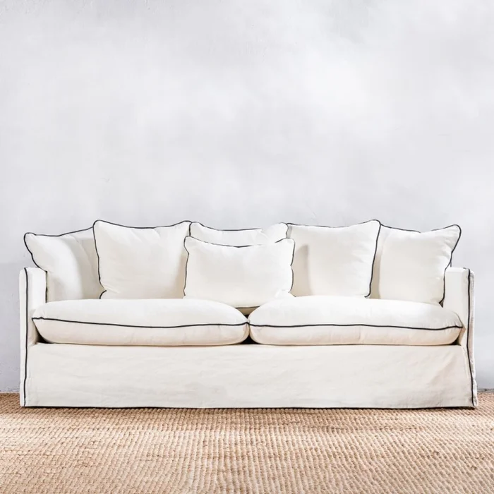 Sillón Misura 3 Cuerpos Blanco en Blanco - Sillones y sofás, Uruguay | Aihaus