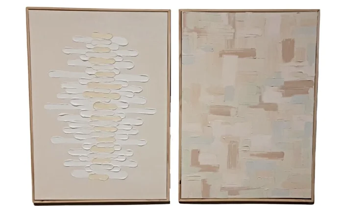 Set Cuadros Texturados Línea Exclusiva en Set Cuadros Texturados Línea Exclusiva - Decoración de pared, Uruguay | Finkel