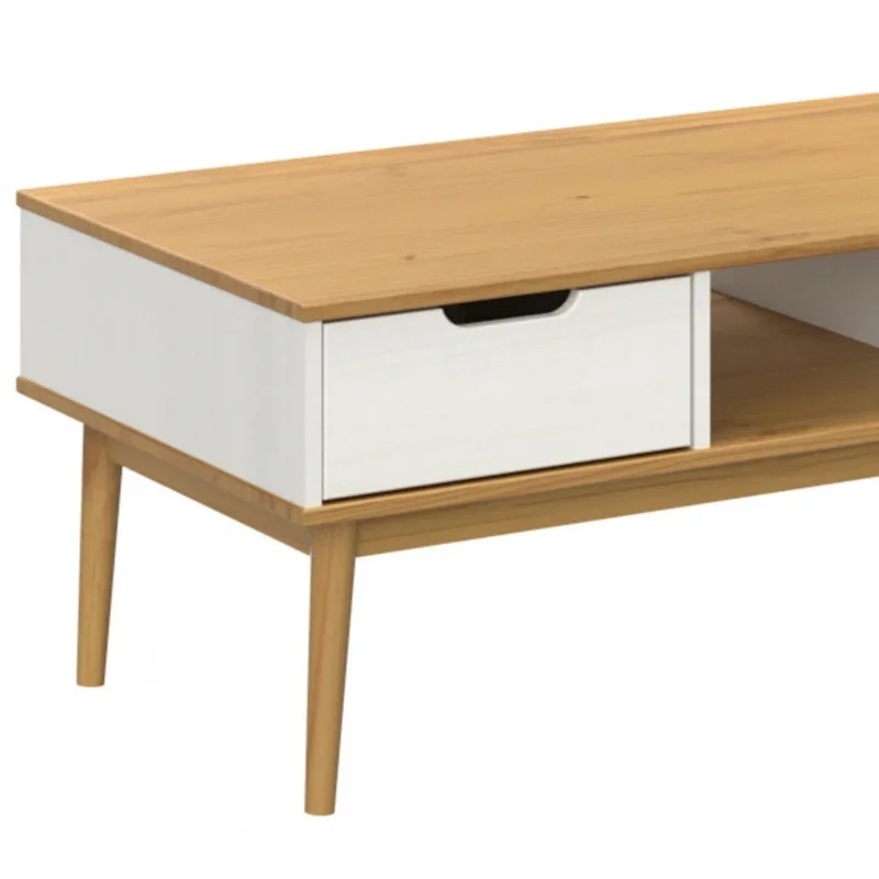 Mesa de Living Praga - Blanco en Blanco - Mesas de living, Uruguay | Ecowood, vista 6