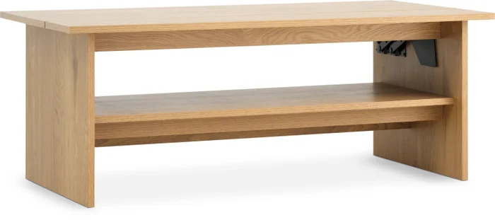 Mesa de centro DAUGBJERG L120 color roble en Madera natural - Mesas de arrimo, Uruguay | JYSK, vista 2