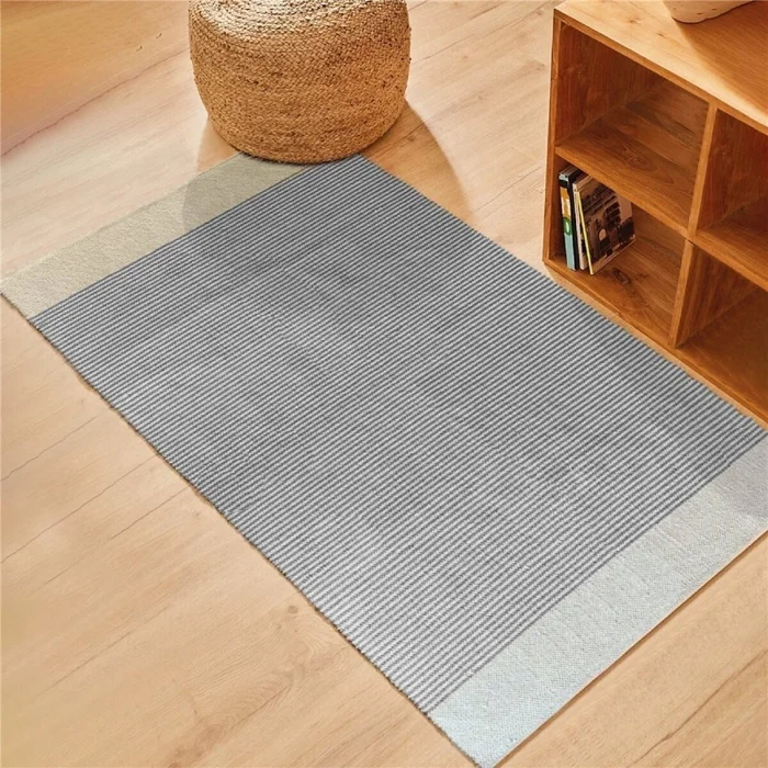 ALFOMBRA 69X114CM NATURAL CENTRO CARBON en Gris - Alfombras, Uruguay | Decohogar, vista 2