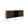 RACK DE TV 2 PUERTAS FINESTRA ESENCIA 1961 WN - Muebles para TV, Uruguay | Rosas Hermanos, vista 3 de 4