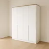 Placard Ropero 4 Puertas Mdf Blanco Logan en Blanco - Roperos y placares, Uruguay | Divino, vista 1 de 4