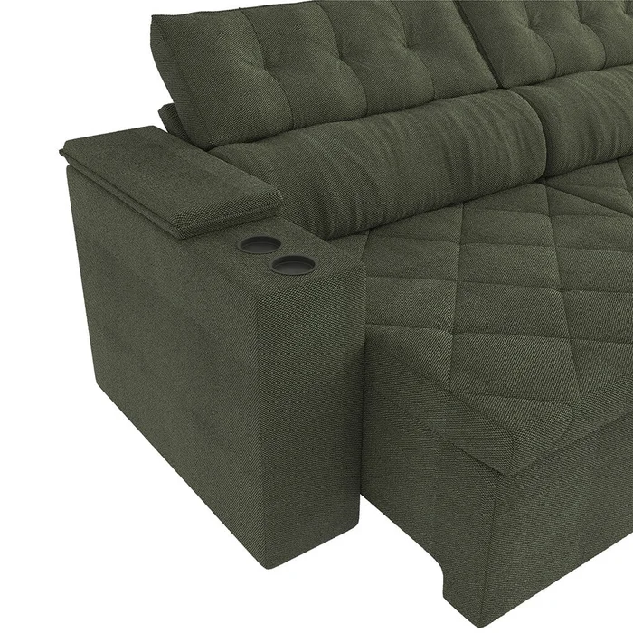Sofa Otto 260CM - Retractil/Reclinable en Beige - Sillones y sofás, Uruguay | Balton, vista 20