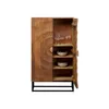 Armario Madeira Claro 76x140cm en Marrón - Bibliotecas, Uruguay | Koz, vista 4 de 4