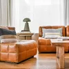BUTACA COLUMBIA - CUERO ITALIANO CARAMELO en Marrón - Sillones y sofás, Uruguay | La Iberica, vista 12 de 40