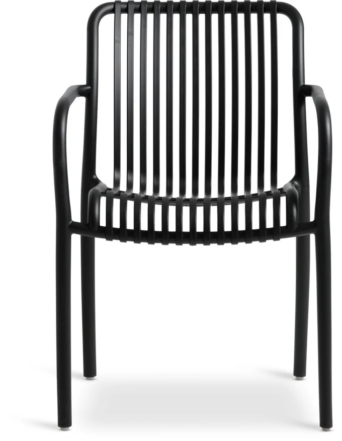 Silla apilable NABBEN negro en Negro - Muebles para el exterior, Uruguay | JYSK, vista 2