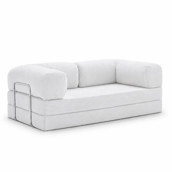 Sillón Cama Teddy - White | PREVENTA en Blanco - Sillones y sofás, Uruguay | Samic