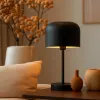 Lámpara de mesa Gaia Negra en Negro - Lámparas de mesa, Uruguay | Alta Gracia Deco, vista 1 de 3