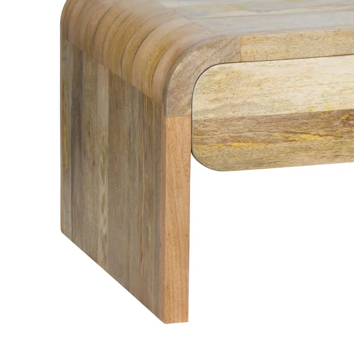 Mesa Ratona Mdf-y-madera Natural-beige Concordia Natural en Madera natural - Mesas de living, Uruguay | Divino, vista 4