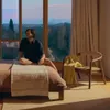 Butaca Derile de madera maciza de roble acabado nogal y cuerda de papel beige en Marrón - Butacas, banquetas y puffs, Uruguay | Kavehome, vista 3 de 10
