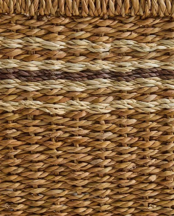 CESTA RECTANGULAR FRANJAS en Marrón - Canastos, Uruguay | Zara Home, vista 5