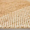 Alfombra Maelan de yute y algodón de cuadros natural 160 x 230 cm en Madera natural - Textiles, Uruguay | Kavehome, vista 4 de 5