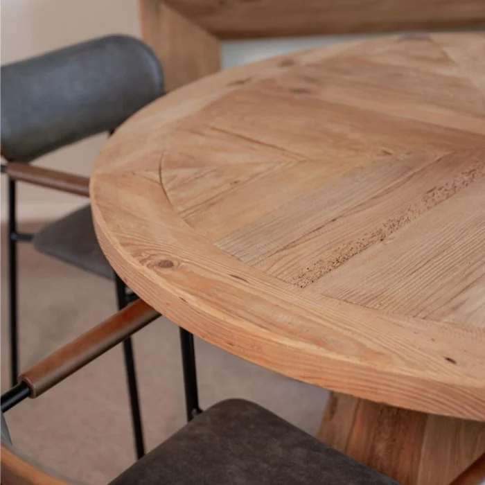 Mesa de Comedor Otero / Madera Reciclada en Madera natural - Mesas de comedor, Uruguay | Fábrica Italiana, vista 2