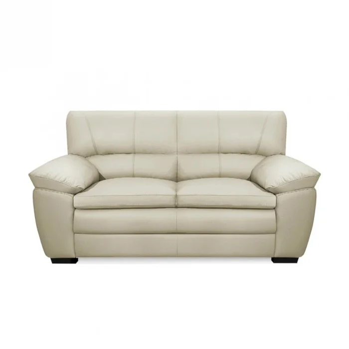 Sillón 100% Cuero - 2 Cuerpos Promax - Arena en Beige - Sillones y sofás, Uruguay | Ecowood, vista 2