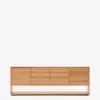 Aparador Alguema - 4 puertas en chapa de roble con acabado natural 200 x 74 cm en Madera natural - Aparadores y recibidores, Uruguay | Kavehome, vista 7 de 10