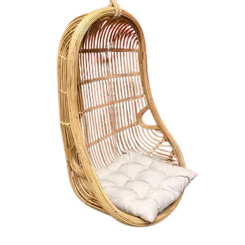 Hamaca Colgante Rattan - Butacas, banquetas y puffs, Uruguay | Camino a Casa