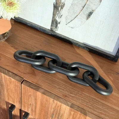 Cadena decorativa negra en Madera natural - Decoración, Uruguay | Dreams On Time, vista 4