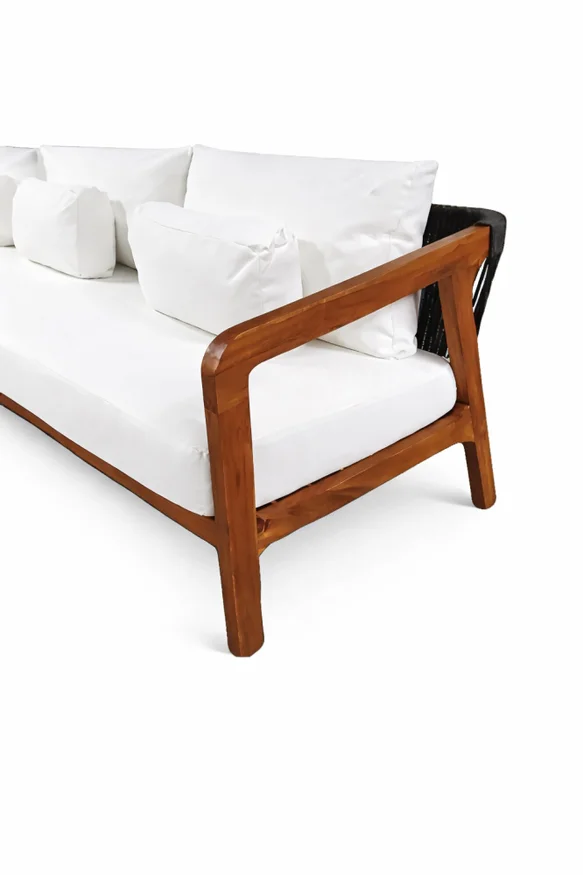 Sofá Kuantan, 3 Cuerpos - Color Unico en Multicolor - Sillones y sofás, Uruguay | Indian, vista 2