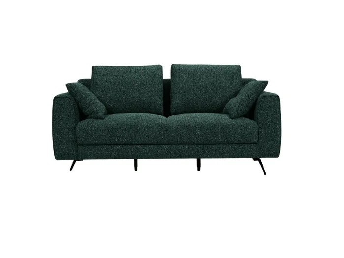 Sofa 2 cps MAGNUS - Verde Oscuro en Verde - Sillones y sofás, Uruguay | Finkel, vista 2