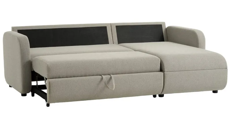 Sofá cama chaise longue MOMMARK beige en Beige - Sillones y sofás, Uruguay | JYSK
