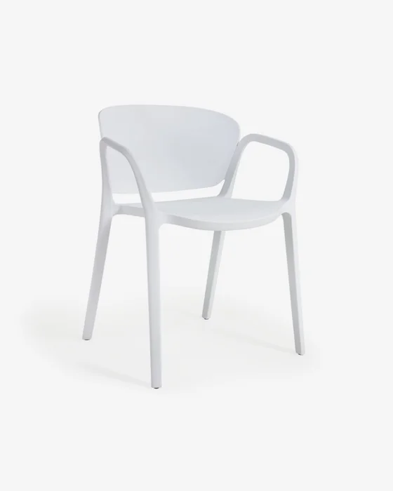Silla 100% de exterior Ania - blanco en Blanco - Sillas, Uruguay | Kavehome