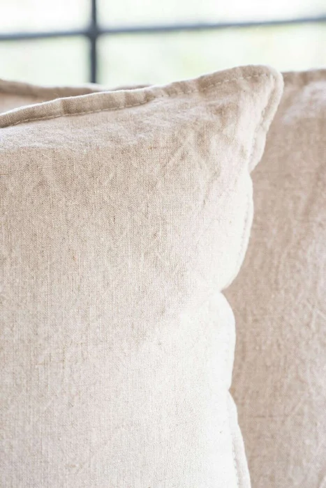 ALMOHADON PAZ - LINO BEIGE - 70 X 43 en Beige - Textiles, Uruguay | La Iberica, vista 3