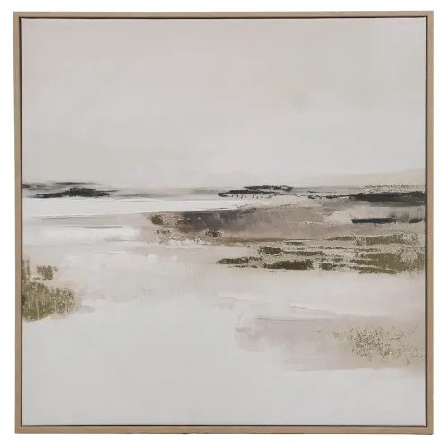 Cuadro Drift I, 60x60, Natural/beige Papel E1p253499 en Madera natural - Decoración de pared, Uruguay | Divino
