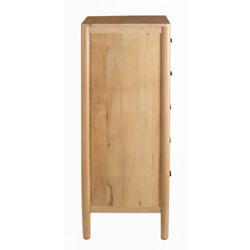 Cajonera 5 Cajones Madera-de-mango Natural-beige Woodside en Madera natural - Cómodas, Uruguay | Divino, vista 8