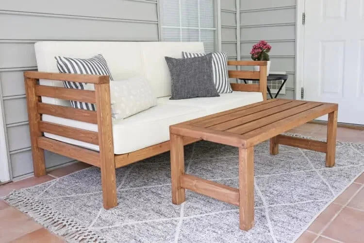 Sofá Jersey en Madera natural - Sillones y sofás, Uruguay | Tree House Deco, vista 5