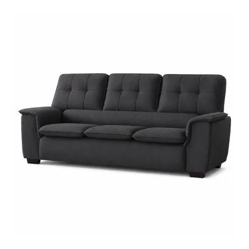 Sillon Sofa Living 3 Cuerpos Tapizado En Tela Alta Calidad en Gris - Sillones y sofás, Uruguay | Soy Hogar