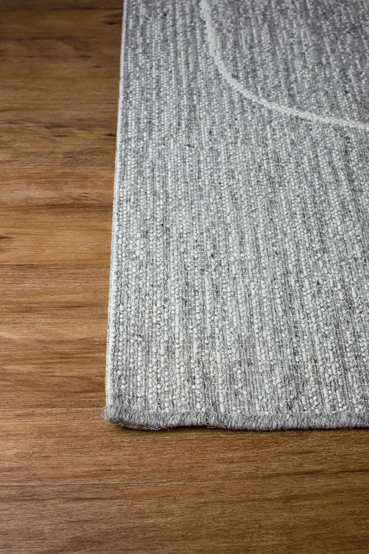 ALFOMBRA PURE PUR/B216/AN14/ 200X290 WOOL/ANGORA GREY en Gris - Alfombras, Uruguay | Vinibel, vista 3