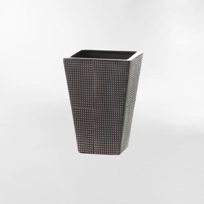 JARRON GEOMETRIC Negro en Gris - Decoración, Uruguay | Viasono, vista 2