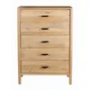 Cajonera 5 Cajones Madera-de-mango Natural-beige Woodside en Madera natural - Cómodas, Uruguay | Divino, vista 2 de 8
