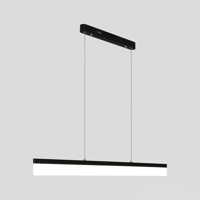 Luminaria Lineal LED Losail 120 cm en Negro - Lámparas colgantes, Uruguay | Serlux, vista 6