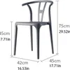Silla Wishbone de jardin - Negro en Negro - Muebles para el exterior, Uruguay | La Cueva Muebles, vista 3 de 6