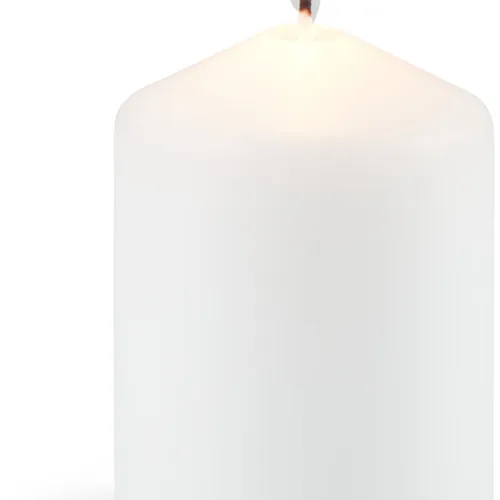 Vela pilar TORALF Ø7xA10cm blanco en Blanco - Velas y Portavelas, Uruguay | JYSK