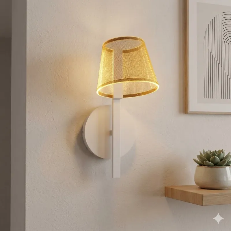 Portátil led de pared - efecto luz flotante - Blanca en Blanco - Lámparas de mesa, Uruguay | Iluminica